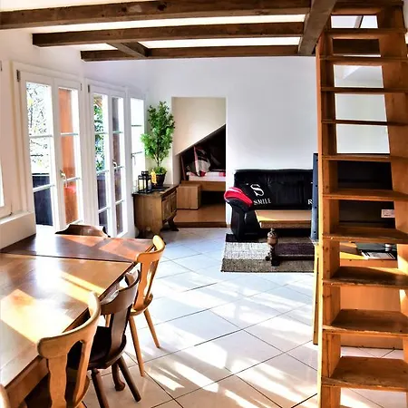 Ausfinn-apartments,penthouse, 360° Rooftop Terrace Апартаменты Интерлакен